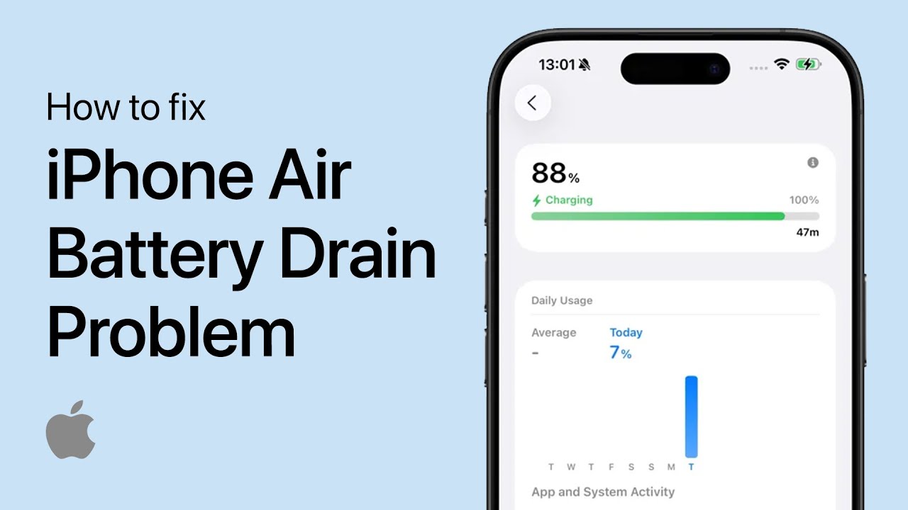 How to Fix iPhone Air Battery Draining Fast - Quick Guide